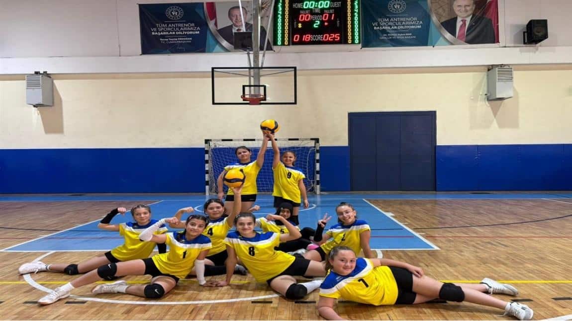 Voleybolda Galibiyet Elde Ettik.